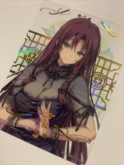Hong Meiling Touhou Hot Foil FR Goddess CCG TCG 10M01-049 Anime Waifu Card Girl - Image 4