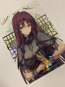 Hong Meiling Touhou Hot Foil FR Goddess CCG TCG 10M01-049 Anime Waifu Card Girl - Image 5