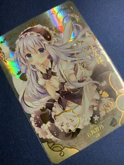 Chino Kafuu Order Rabbit SSR 102 Sexy Doujin Goddess CCG Anime Waifu Card Girl - Image 4