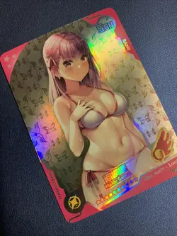 Sakura Matou Fate Stay Foil Swimsuit Goddess Waifu Card Girl Holo Doujin Anime - Image 4