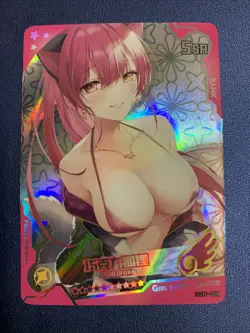 Chocofox Marine Hololive Foil Swimsuit Goddess Waifu Card Girl Holo Doujin Anime - Image 1