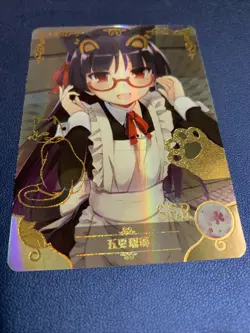 Ruri Gokou Oreimo SSR 83 Holo Foil SSR Goddess Doujin TCG Anime Waifu Card Girl - Image 5