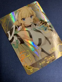 Angela Balzac Expelled Paradise 51 Goddess Story Anime Waifu Card Girl Foil Holo - Image 4