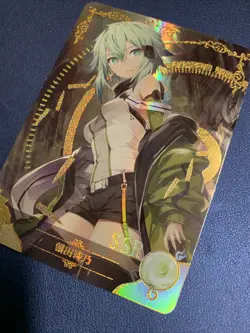 Shino Asasa Sinon SAO Sword Art Goddess Doujin Anime Waifu Card Girl Foil Holo - Image 3