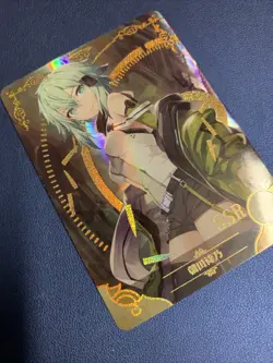 Shino Asasa Sinon SAO Sword Art Goddess Doujin Anime Waifu Card Girl Foil Holo - Image 4