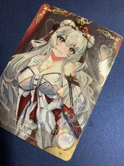 Rosa Poca Arknights Hot Rare R 96 Goddess Doujin Anime Waifu Card Girl Foil Holo - Image 3