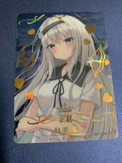 Kei Shirogane Kaguya War Foil FR Goddess CCG TCG 10M01-042 Anime Waifu Card Girl - Image 1