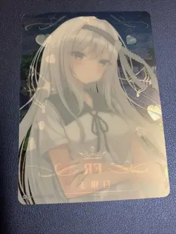 Kei Shirogane Kaguya War Foil FR Goddess CCG TCG 10M01-042 Anime Waifu Card Girl - Image 3