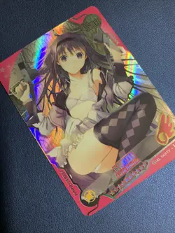 Akemi Homura Madoka SSR Foil Swimsuit Goddess Waifu Card Girl Holo Doujin Anime - Image 4