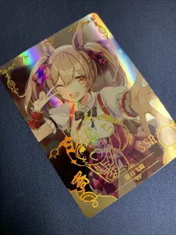 Smart Falcon Uma Musume Derby SSR Goddess Story Anime Waifu Card Girl Foil Holo - Image 4