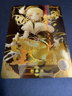 Mami Tomoe Madoka Puella Magi SSR Goddess Story Anime Waifu Card Girl Foil Holo - Image 5