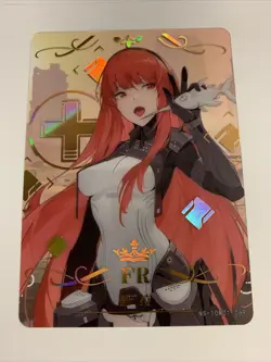 Vera Gray Raven Punishing Sexy Doujin Goddess CCG TCG 69 Anime Waifu Card Girl - Image 1