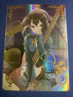 Azusa Nakano K-on! Music SSR 108 Sexy Doujin Goddess CCG Anime Waifu Card Girl - Image 1
