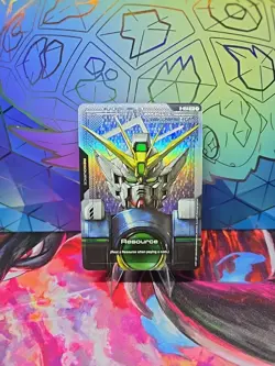 Gundam Card Game TCG Wing Gundam Zero C+ Resource GD01 R-004 Newtype Rising - Image 2