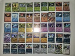 White Flare 45 CARDS REVERSE HOLO/EX LOT Mint 2025 POKEMON SCARLET & VIOLET - Image 1