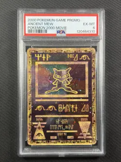 Pokemon Cards PSA 6 EX-MT Ancient Mew 2000 Movie Promo 2000 Ultra Rare - Image 1