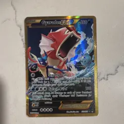 Gyarados EX Secret Rare 123/122 Breakpoint Full Art Holo Pokemon Card - Image 1