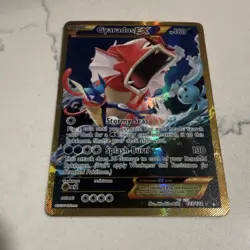 Gyarados EX Secret Rare 123/122 Breakpoint Full Art Holo Pokemon Card - Image 2