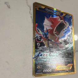 Gyarados EX Secret Rare 123/122 Breakpoint Full Art Holo Pokemon Card - Image 3