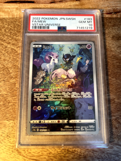 PSA 10 Mew #183 2022 Pokemon Japanese Sword & Shield Vstar Universe 71451219 - Image 1