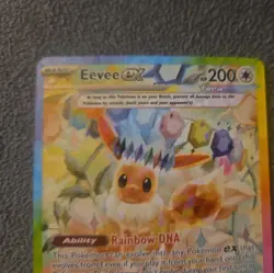 Pokemon Eevee ex 167/131 Prismatic Evolutions Holo Special Illustration Rare - Image 2