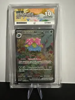 Pokemon TCG Venusaur EX 198/165 Scarlet & Violet 151 Card - Image 1