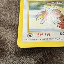 Shadowless Pidgeotto 22/102 Base Set Pokemon Trading Card English - Image 5