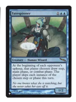 Fatespinner The List Reprints Rare Foil Creature Blue 36 English - Image 1