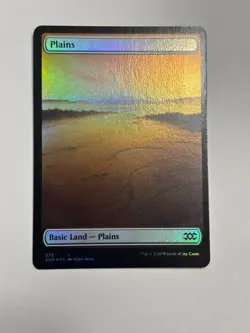 Plains (373) Double Masters Foil Magic the Gathering MTG - Image 1