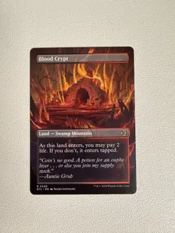 Blood Crypt - R0349 Reg (Borderless) - Lorwyn Eclipsed - Magic the Gathering NM - Image 2