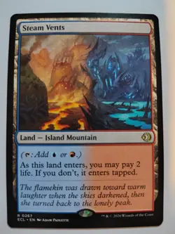 Steam Vents Rare MTG Lorwyn Eclipsed - Image 1