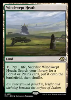 FOIL Windswept Heath - Modern Horizons 3 (MH3) - Image 1
