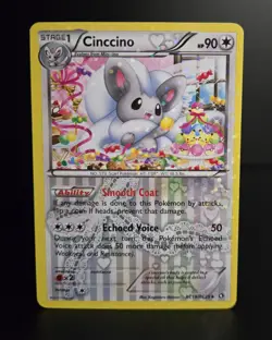 Pokemon TCG - CINCCINO - RC19 - RADIANT HOLO - LEGENDARY TREASURES 2013 - LP/NM - Image 1