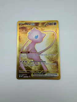 Pokemon Mew ex 205/165 Scarlet & Violet 151 Hyper Rare Gold English - NM - Image 1