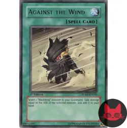 Yugioh Against the Wind RGBT-EN050 Rare 1st Edition LP - Image 1