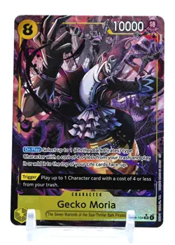 One Piece TCG - Gecko Moria OP14-104 (R) Alt Art The Azure Sea's Seven Eng NM/M - Image 1