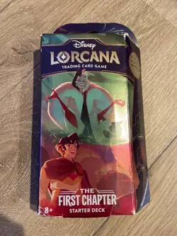 Disney Lorcana The First Chapter TCG Starter Deck Emerald & Ruby Sealed - Image 1