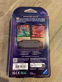 Disney Lorcana The First Chapter TCG Starter Deck Emerald & Ruby Sealed - Image 3
