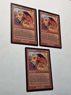 3x Sneak Attack - Retro - Dominaria Remastered - Near Mint - Magic the Gathering - Image 1