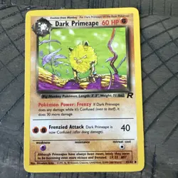 Dark Primeape - 43/82 - Uncommon - Team Rocket - Pokemon Card - Image 1