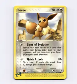 Eevee 63/100 Sandstorm 2003 Pokemon E Series Kouki Saitou - Image 1