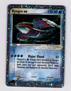 Kyogre ex 001 Black Star Promo Pokemon Cosmos Holo 2003 Nintendo SEE PHOTOS - Image 1
