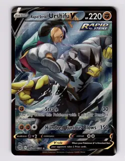 Rapid Strike Urshifu V TG20/TG30 Brilliant Stars Trainer Gallery 2022 Pokemon - Image 1