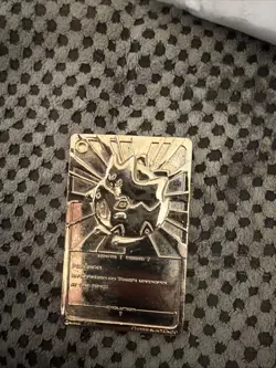 Pokemon 23K Gold Plated Togepi Trading Card 1999 Burger King Limited Edition - Image 2