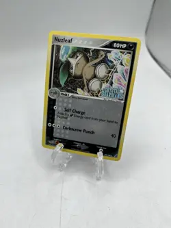 Nuzleaf 39/100 - Pokemon EX Crystal Guardians - LP Reverse Holo Stamped - Image 1