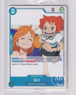 Girl P-096 Promo OP14 Pre-Release | SEALED | One Piece TCG | English - Image 1