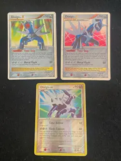 Pokemon TCG Diagla Rare Holo Cards - Lot of 3 - DP Black Stars/Diamond & Pearl - Image 1
