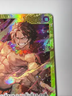 One Piece Card Game OP07-119 Portgas D. Ace Secret Rare SEC Japanese Card NM - Image 4