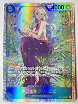 Nefertari Vivi EB03-024 SR One Piece Card Game Heroines Edition Japanese OP Card - Image 1