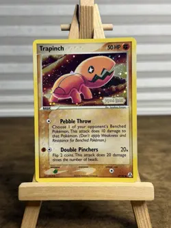 Pokemon Card - Trapinch Legend Maker 67/92 Common Reverse Holo Stamped - Image 1